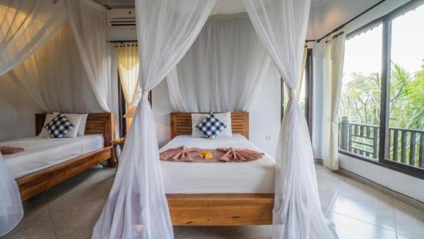 Ilustrasi tipe kamar yang ada di Bali Dream Resort Ubud