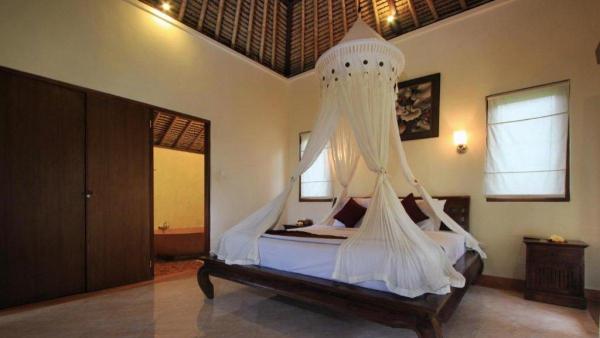 Ilustrasi tipe kamar yang ada di Chili Ubud Cottage