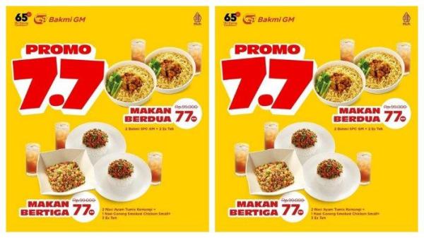 Promo Flash Sale 7.7 Bakmi GM