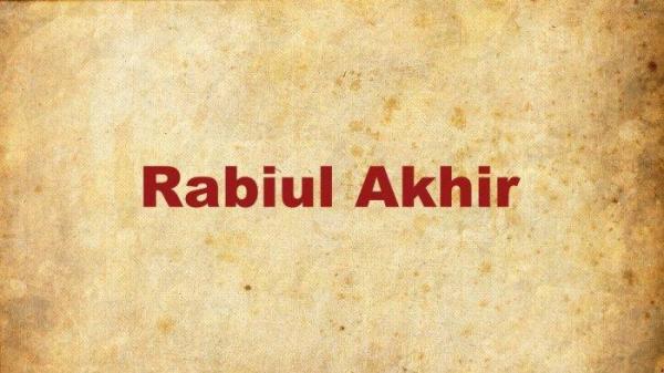 Bulan Rabiul Akhir