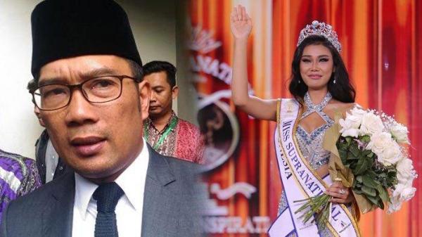 Sindiran Ridwan Kamil atas kemenangan Harashta Haifa Zahra jadi Miss Supranational 2024.