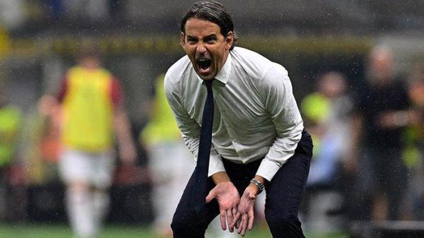 Pelatih Inter Milan, Simone Inzaghi.
