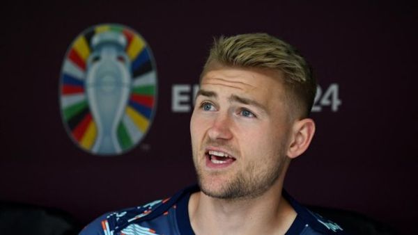 Soccer Football - Euro 2024 - Group D - Poland v Netherlands - Hamburg Volksparkstadion, Hamburg, Germany - June 16, 2024 Netherlands' Matthijs de Ligt before the match REUTERS/Annegret Hilse