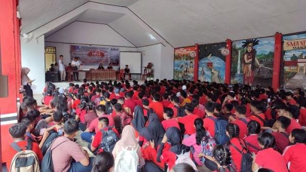 SMAN 8 Manado menggelar Masa Pengenalan Lingkungan (MPLS) Rabu (10/7/2024)