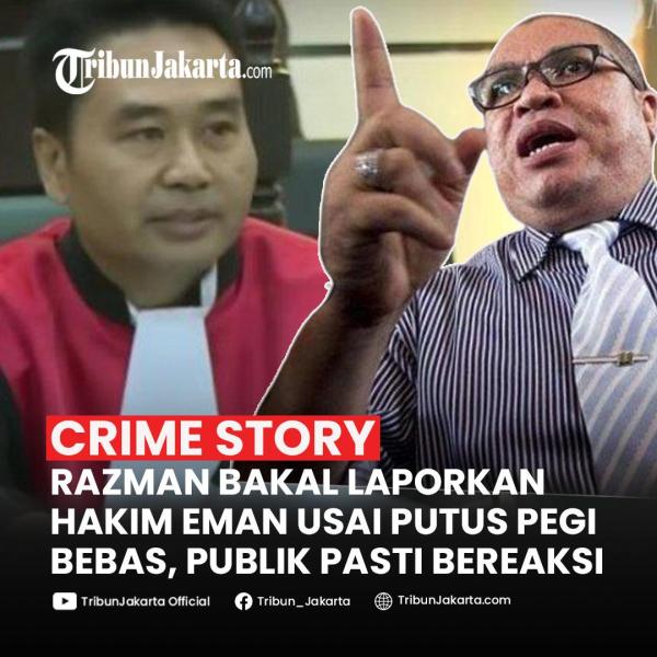 Razman Nasution Bakal Laporkan Hakim Eman Buntut Bebaskan Pegi, Publik Dipastikan Bakal Bergejolak