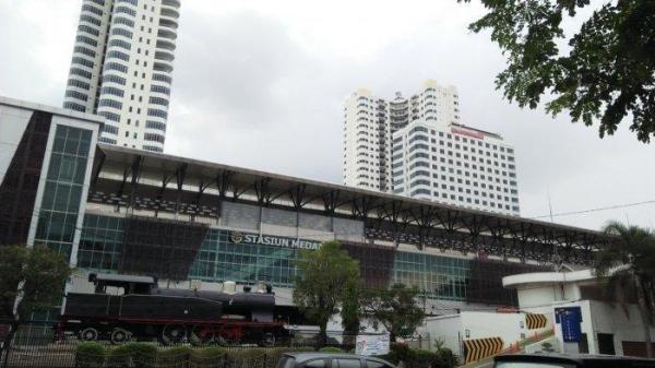 Stasiun Medan, Jalan Stasiun Medan, Gang Buntu, Sumatera Utara.