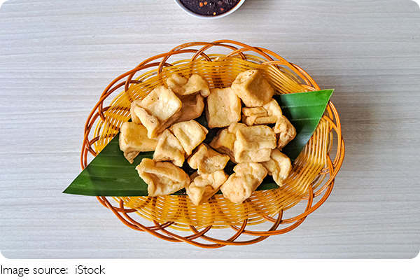 Tofu Dourado Irresistível