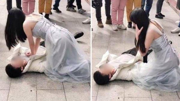 Seorang Pria Mendadak Pingsan Saat Pesta Pernikahan Viral, Ternyata Mantan Pacar Si Pengantin Wanita