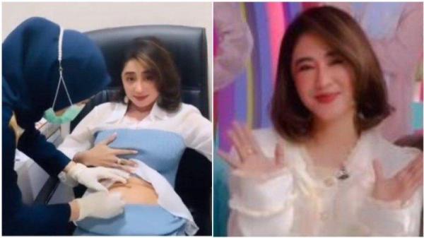 Dewi Perssik periksa medis