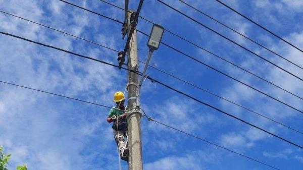 Ilustrasi- Perbaikan jaringan yang dilakukan PLN
