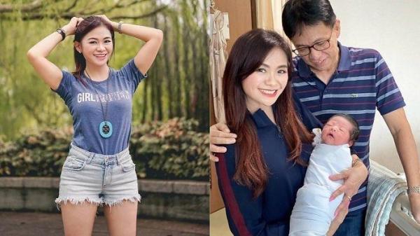 Puspa Dewi baru saja dikaruniai cucu