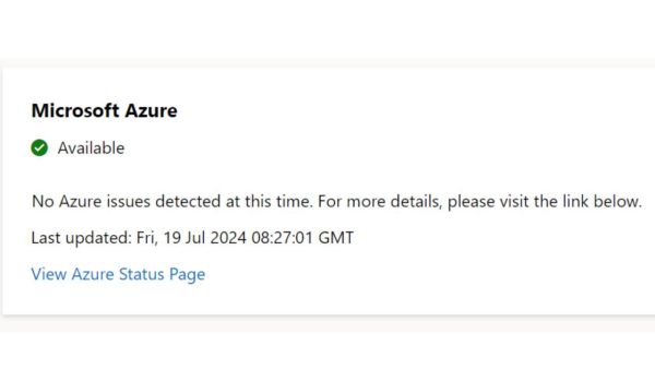 Microsoft Azure Status