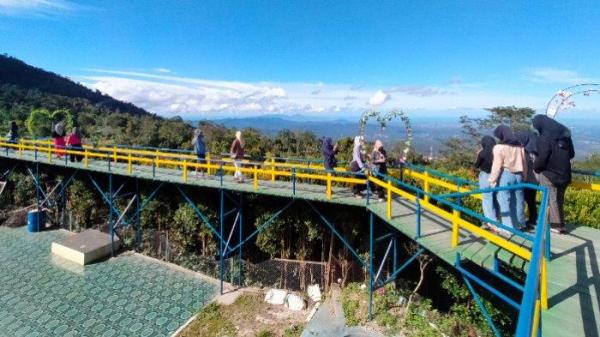 Wisata Saung Biru tampak memiliki view yang Indah! 