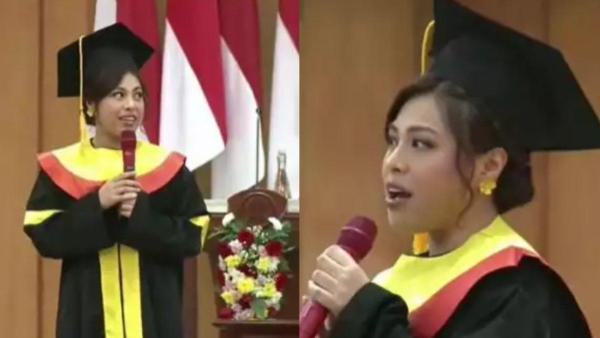 Momen wisuda Kamasean.