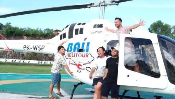 Helikopter jatuh di Bali pernah dipromosikan Raffi Ahmad.