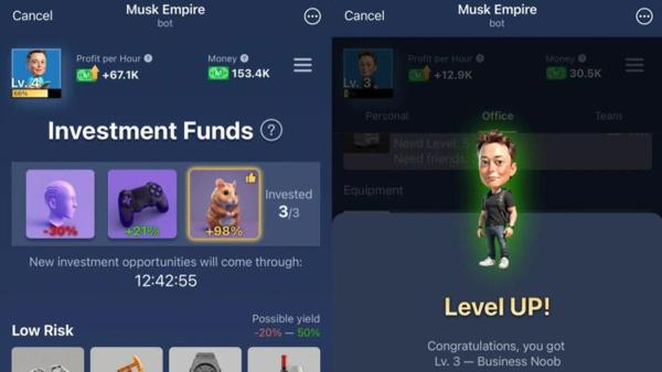 Cara bermain game Telegram Musk Empire