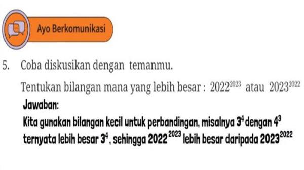 Kunci Jawaban Matematika Kelas 8 Halaman 10 Kurikulum Merdeka Ayo Berlatih dan Ayo Berkomunikasi
