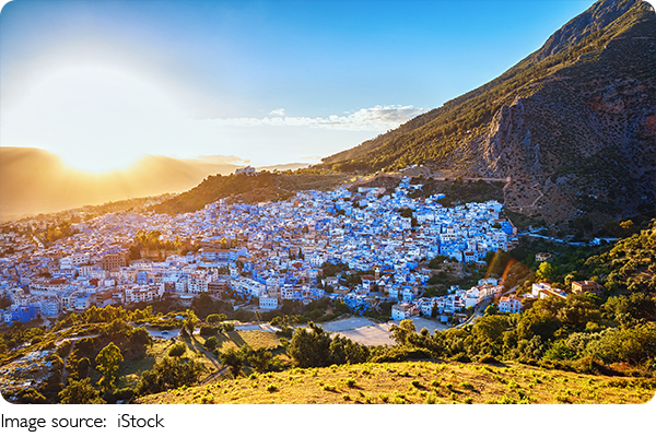Chefchaouen bleue
