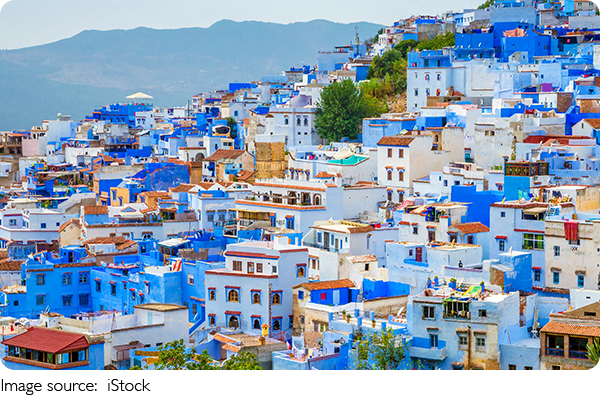 Chefchaouen bleue
