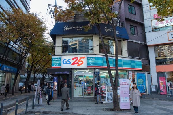 Minimarket di Korea Selatan