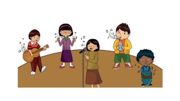 Bermain Musik bersama Teman