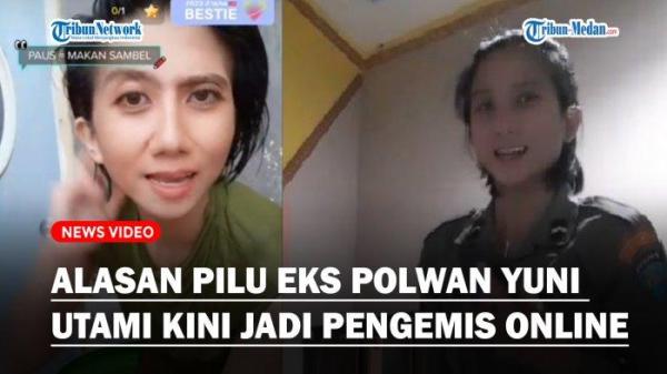 Alasan Pilu Eks Polwan Yuni Utami Kini Jadi Pengemis Online