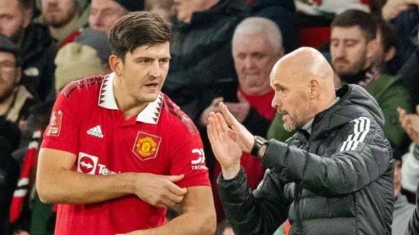 Manchester United dan pelatih Erik ten Hag.