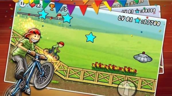 Game BMX Boy bisa dimainkan di HP Android