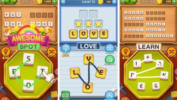 Game Word Spot bisa dimainkan di HP Android