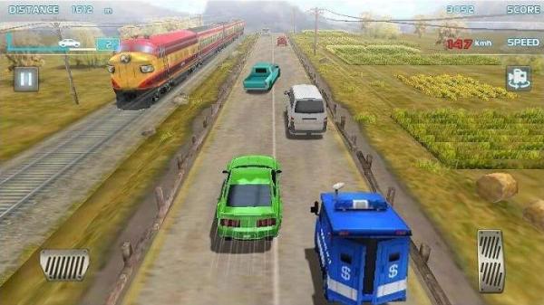 Gameplay dalam Turbo Driving Racing 3D