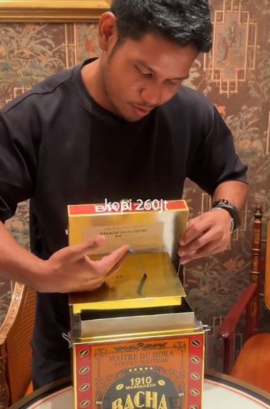 TikToker Iben MA Pesan Kopi Paling Mahal di Bacha Coffee, Habis Rp 5 Juta!