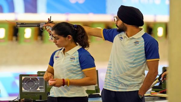 Manu Bhaker At The 2024 Summer Olympics