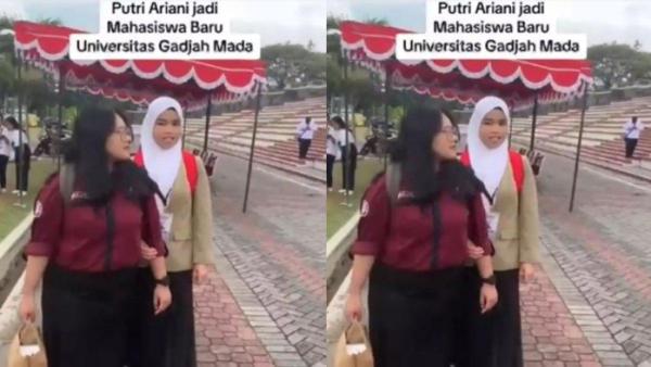 Putri Ariani jadi mahasiswa baru UGM tahun 2024.