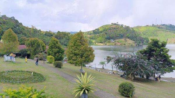 Wisata Danau Goba Molunow yang ada di Kecamatan Modayag, Kabupaten Boltim, Sulawesi Utara (Sulut).