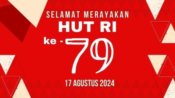 Poster Ucapan HUT RI 17 Agustus 2024