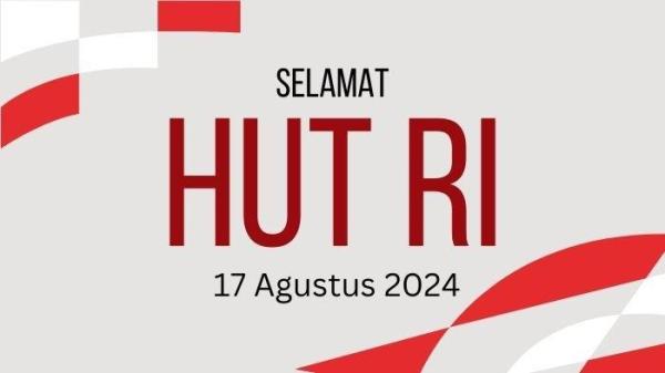 Poster Ucapan HUT RI 17 Agustus 2024
