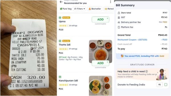 Harga Makanan di Resto vs Online Ternyata Beda Jauh