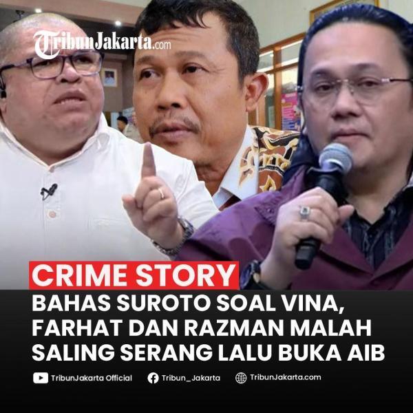 Farhat Abbas dan Razman Nasution Saling Serang Sampai Buka Aib Pas Bahas Soal Suroto yang Mengaku Sempat Menolong Vina di Jembatan Talun