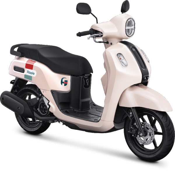 Yamaha Fazzio Hybrid-Connected hybrid 2023 kini punya warna baru