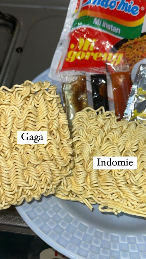 Mie Goreng Indomie dan Mie Gaga, Mana yang Lebih Enak?