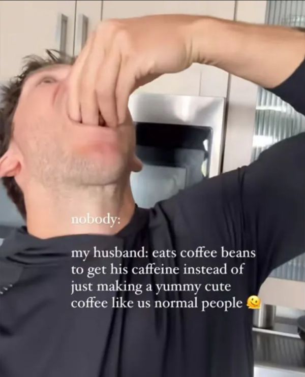 makan biji kopi langsung