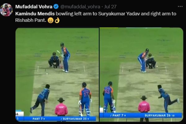 Sri Lankan team included that dangerous spinner in the playing eleven, who bowls with both hands, VIDEO viral 2