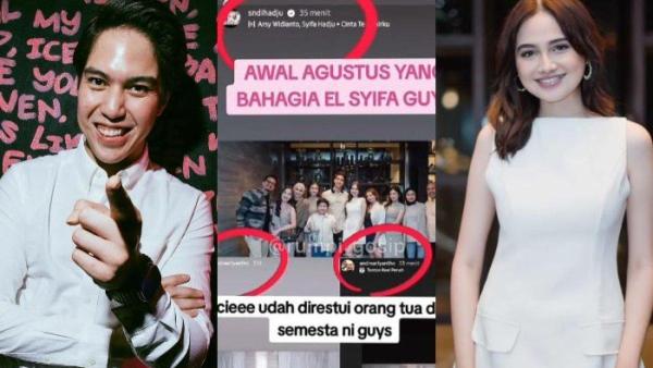 El Rumi Diam-diam Sudah Kantongi Restu Orang Tua Syifa Hadju