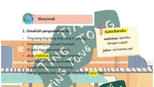 Soal Bahasa Indonesia kelas 3 SD