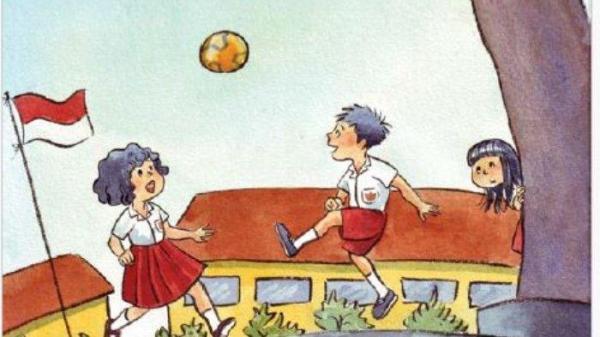 Ilustrasi Bahasa Indonesia Kelas 1 Halaman 110