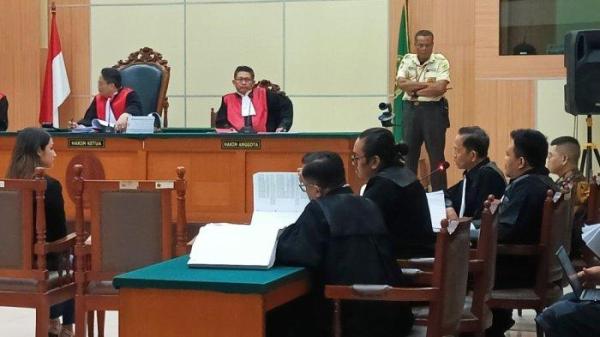 Tamara Tyasmara hadir sebagai saksi kasus pembunuhan Dante, dengan terdakwa Yudha Arfandi di Pengadilan Negeri Jakarta Timur, Senin (29/7/2024).