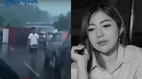 Video detik-detik kecelakaan yang merenggut nyawa Chacha Sherly.