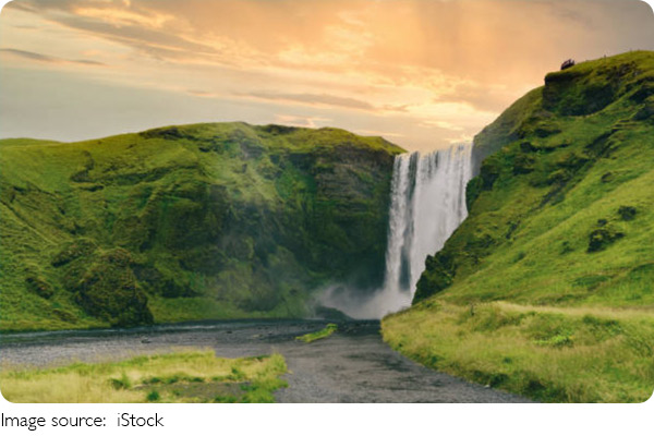 Pesona Skogafoss Islandia
