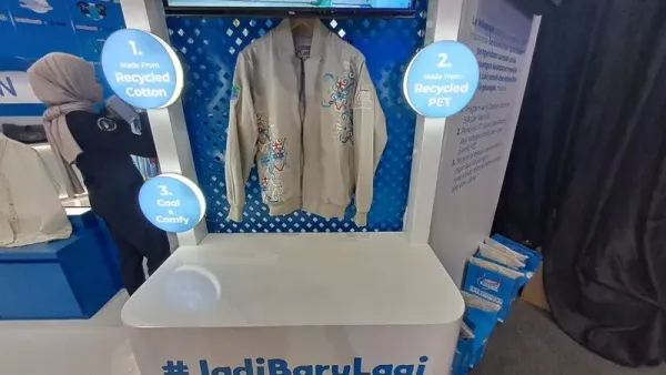Jaket dari Botol PET