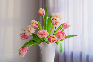 Elegant Floral Dialogues